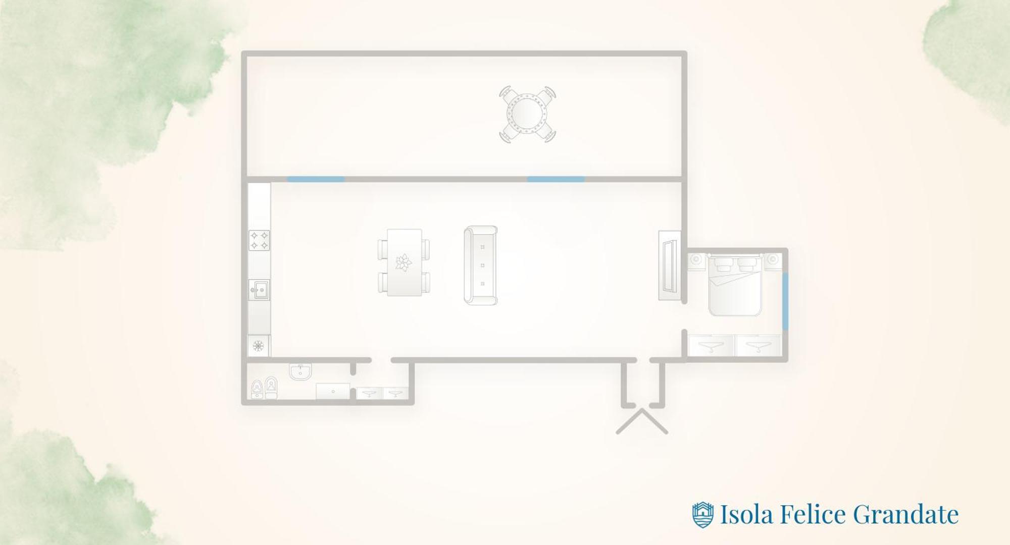 Isola Felice Grandate By Rent All Como Exterior photo